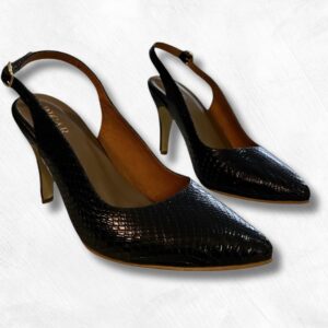 Stiletos en cuero para mujer referencia OB Negro