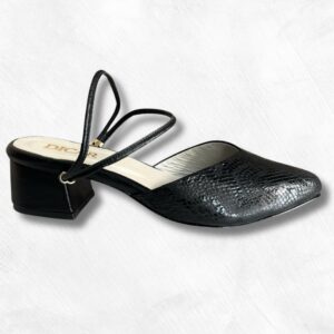 Stiletos en cuero para mujer ref 032 Negro