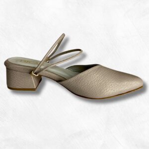 Stiletos en cuero para mujer ref 032 Taupe